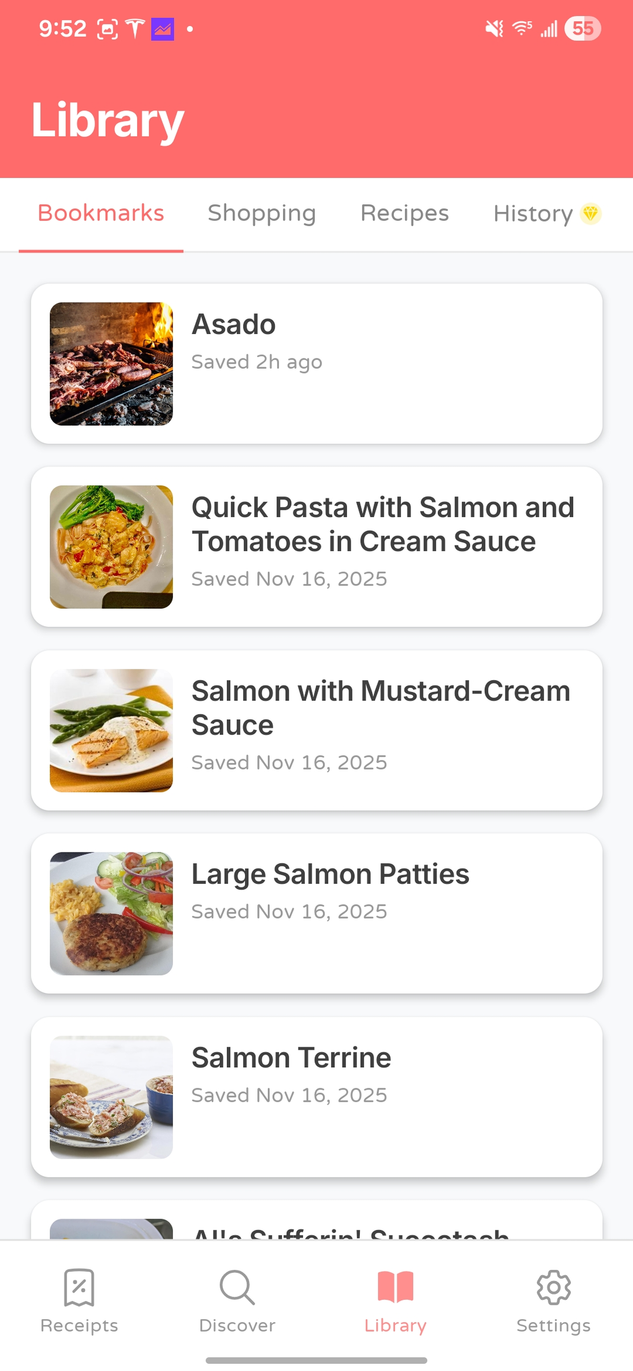 Receipt to Recipes screenshot 6
