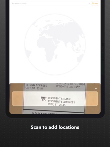 Route Planner - routed iPad screenshot