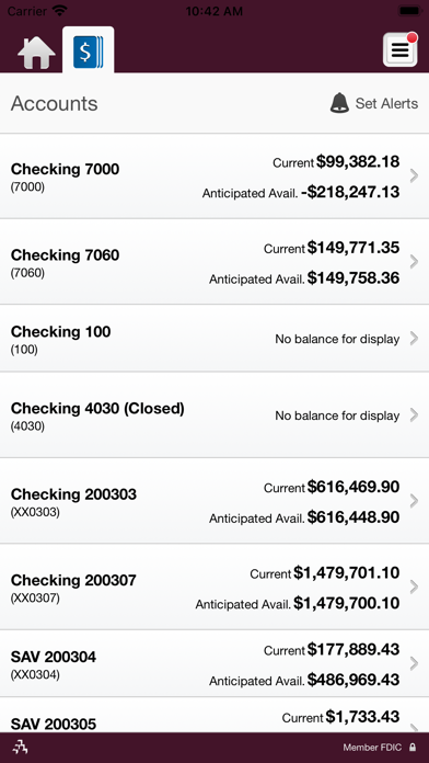 Adams Bank & Trust Business Screenshot