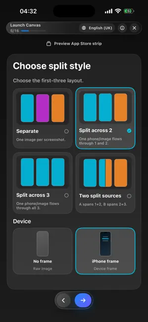 Launch Canvas screenshot 6