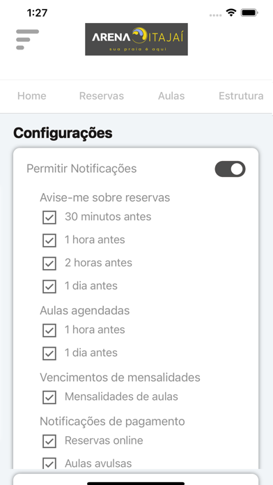 Arena Itajaí Screenshot