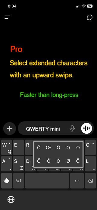 QWERTY mini Pro ENG Screenshot 2 of 7