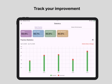 EWI Trainer iPad screenshot