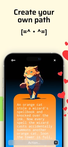 AI Tales - Dungeon Story RPG iPhone screenshot