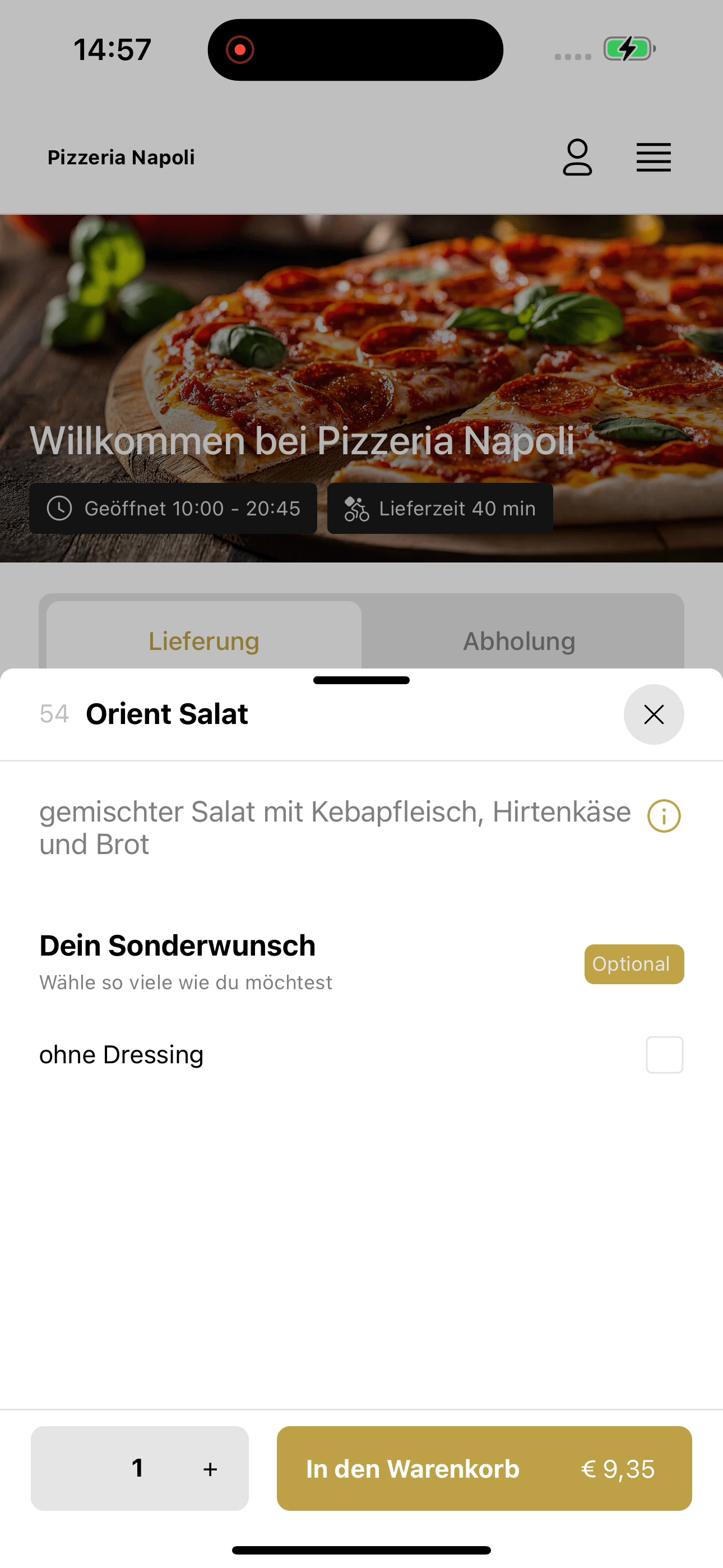 Pizzeria Napoli AT screenshot 6
