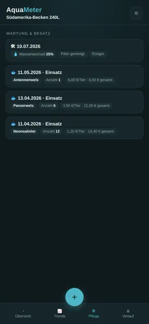 AquaMeter - Aquarium Tracker screenshot 4