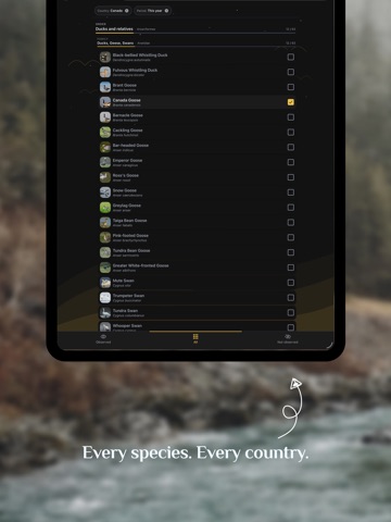 DiBird – Bird Watching Journal iPad screenshot