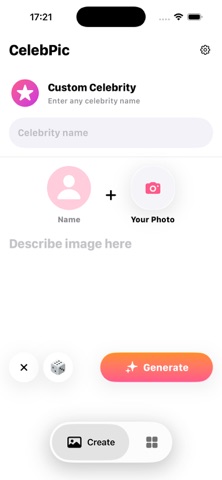 CelebPic: Image With Celebs iPhone screenshot
