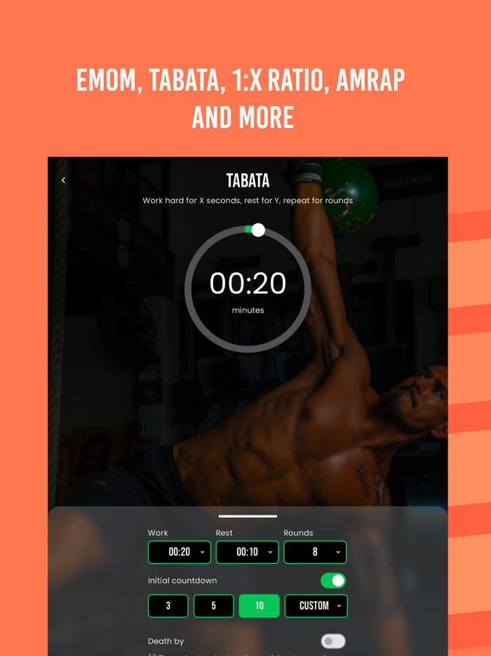 CrossKit Timer Tabata e HIIT