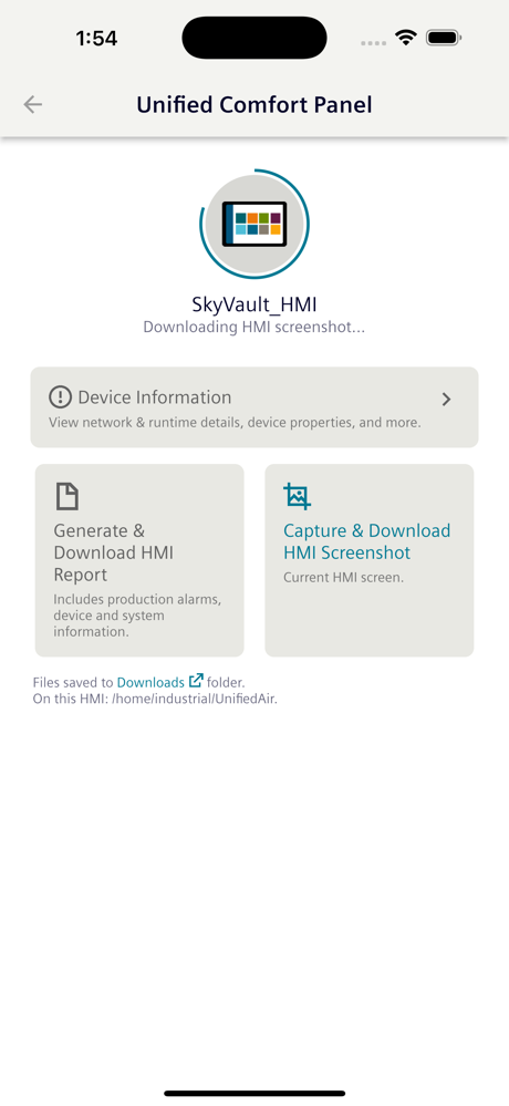 SIMATIC Unified Air screenshot 2