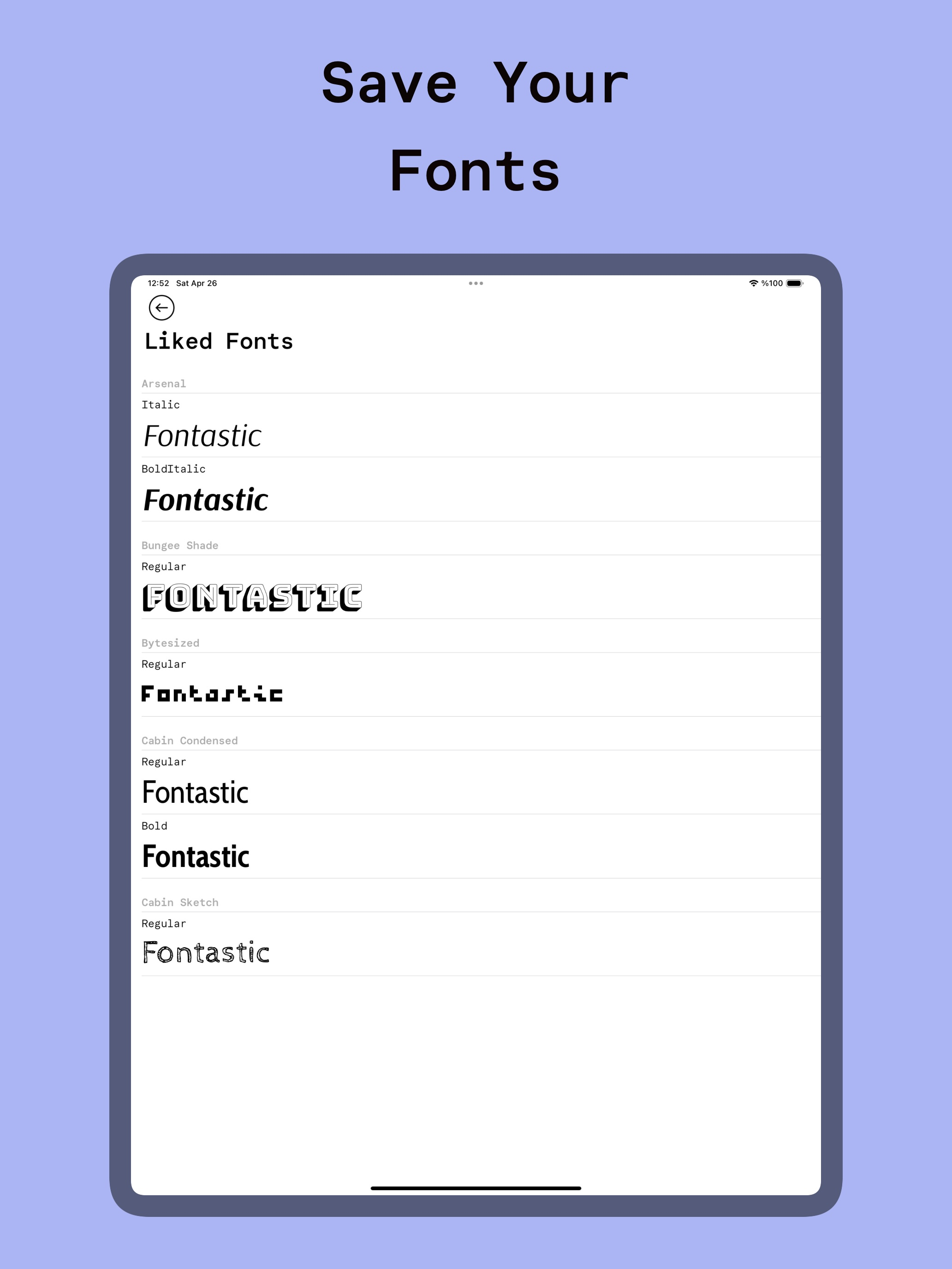 Font Finder: Fontastic screenshot 8