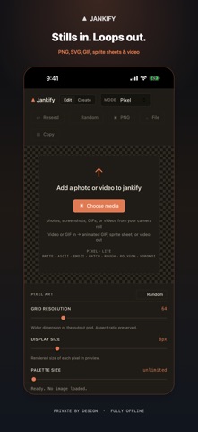 Jankify: Glitch & Pixel Art Screenshot 5 of 5