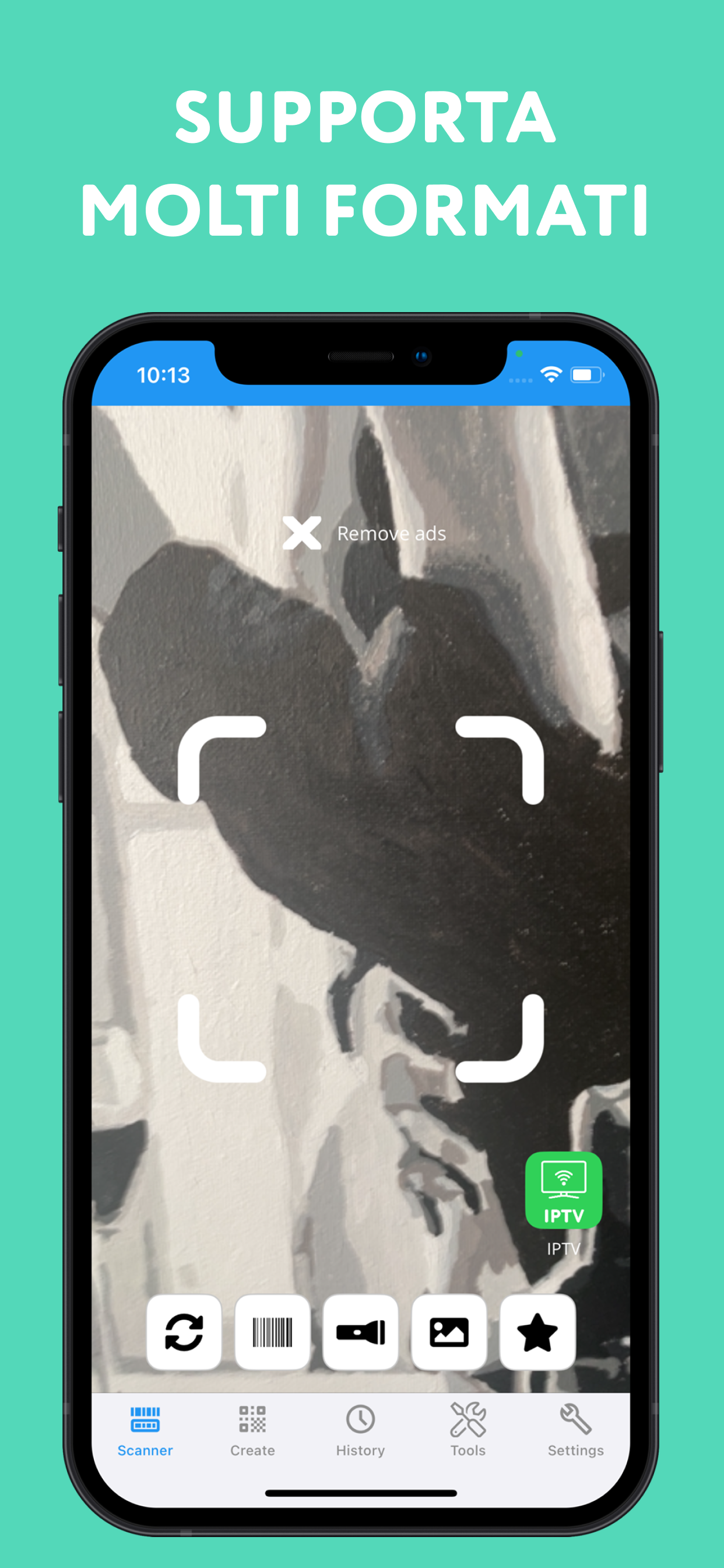 Lettore QR code & codice barre