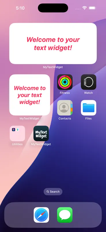 MyText Widget screenshot 3 of 4