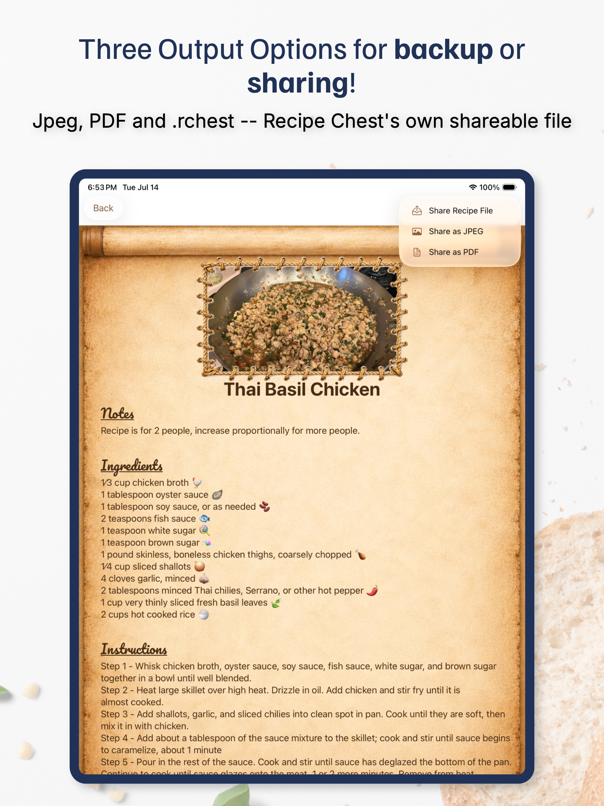 Recipe Chest & Log screenshot 11