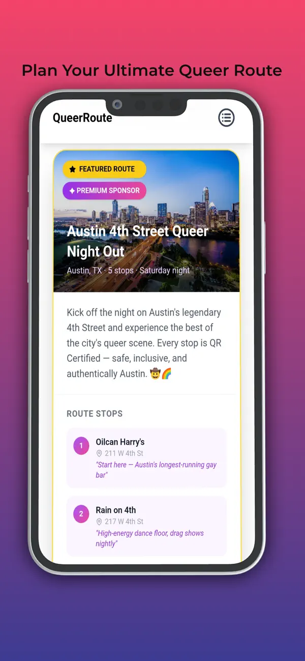 Screenshot #3 pour The QueerRoute