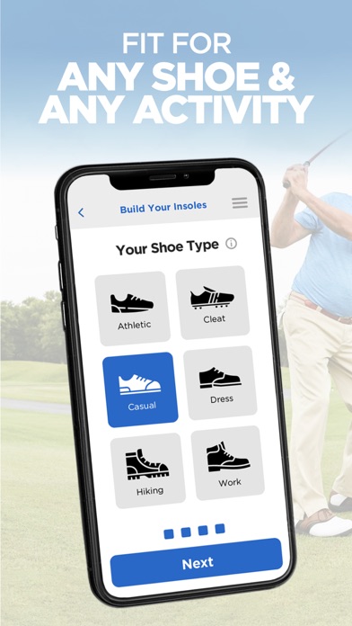 Screenshot 3 of Roam Insoles App