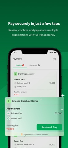 CoFee Pay – Fee Payer App iPhone screenshot