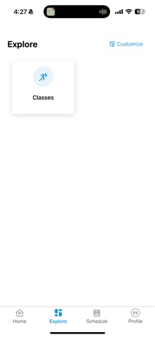 Fitness System Member App Screenshot 4 of 4