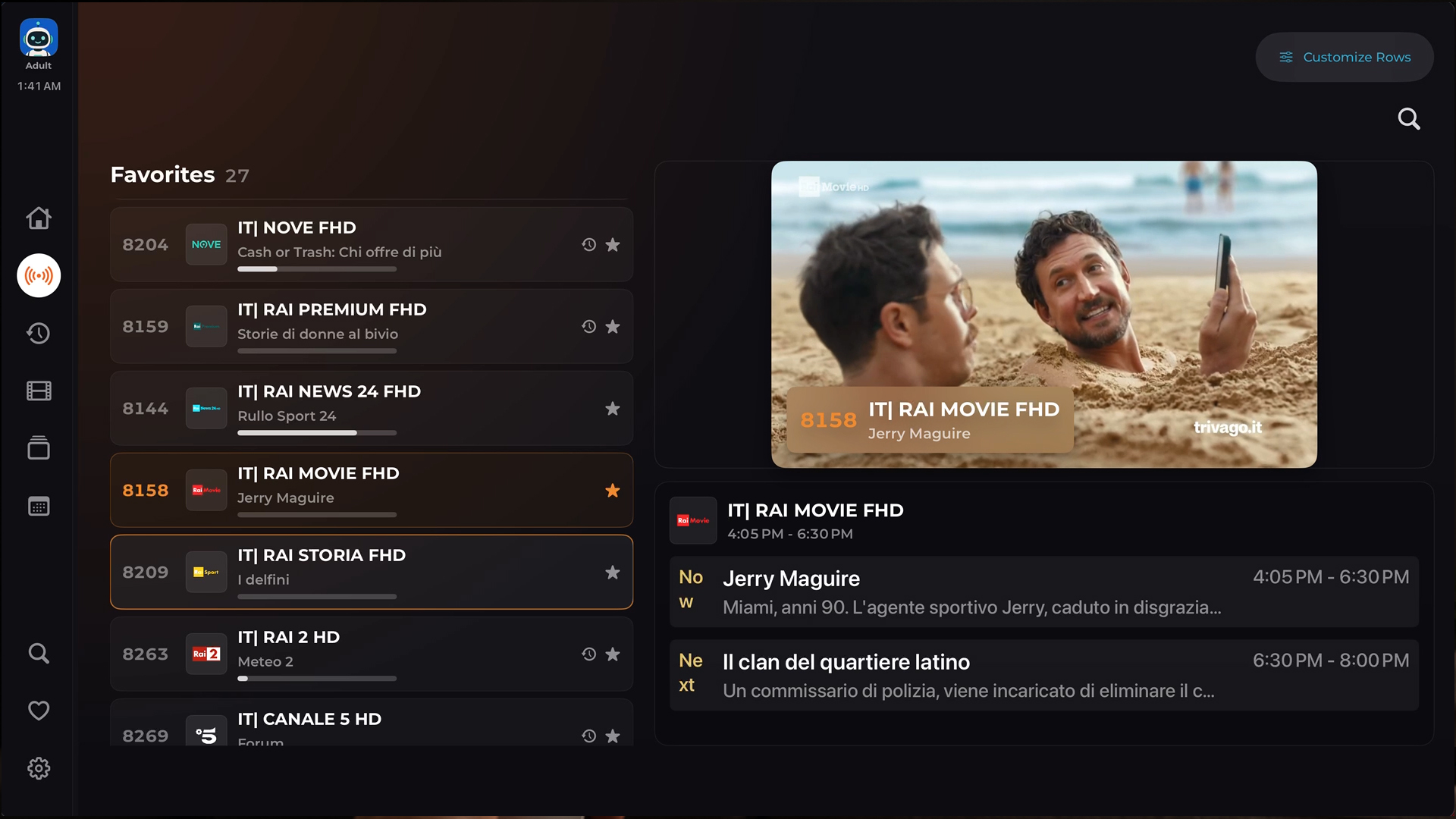 XTREAM IPTV PLAYER PRO+ screenshot 3