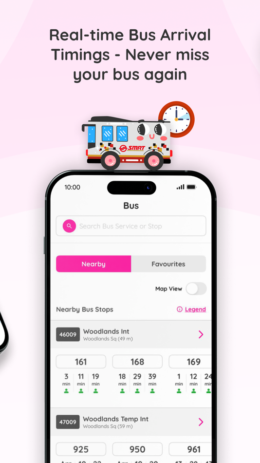 #4. WINK+ MRT Map, Bus, Food Deals (iOS) 由: SMRT Experience Pte. Ltd.