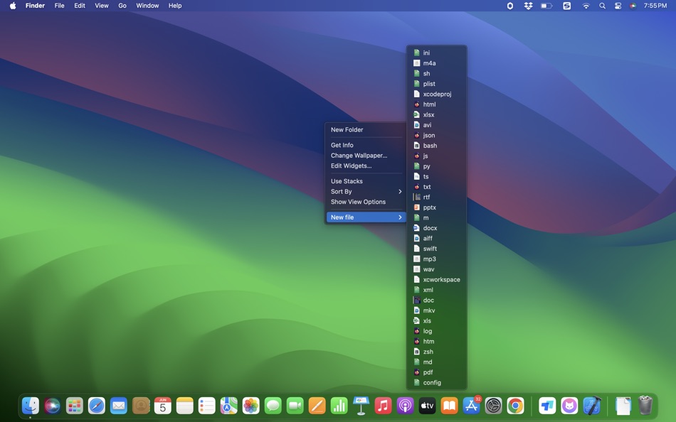 #2. New File· (macOS) بواسطة: YunQu Ltd