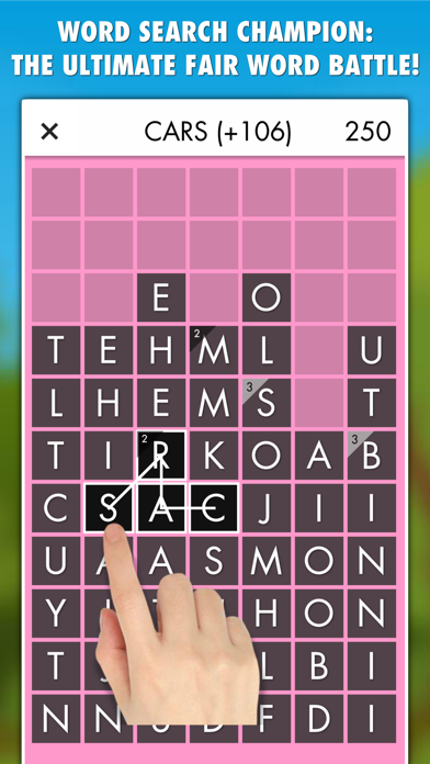 Screenshot #1 pour Word Search Champion PRO