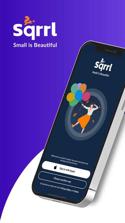 SIP, Mutual Funds App - Sqrrl