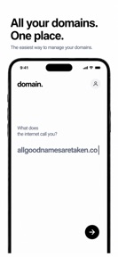 domain. - your domain manager screenshot