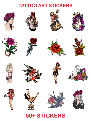Tattoo Art Sticker iPad screenshot