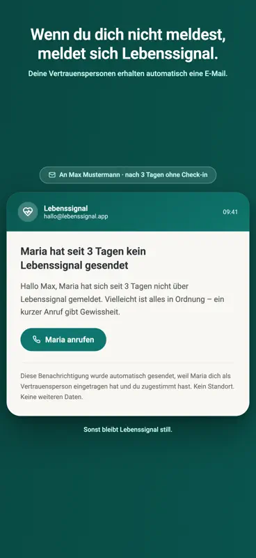 Lebenssignal screenshot 3 of 10