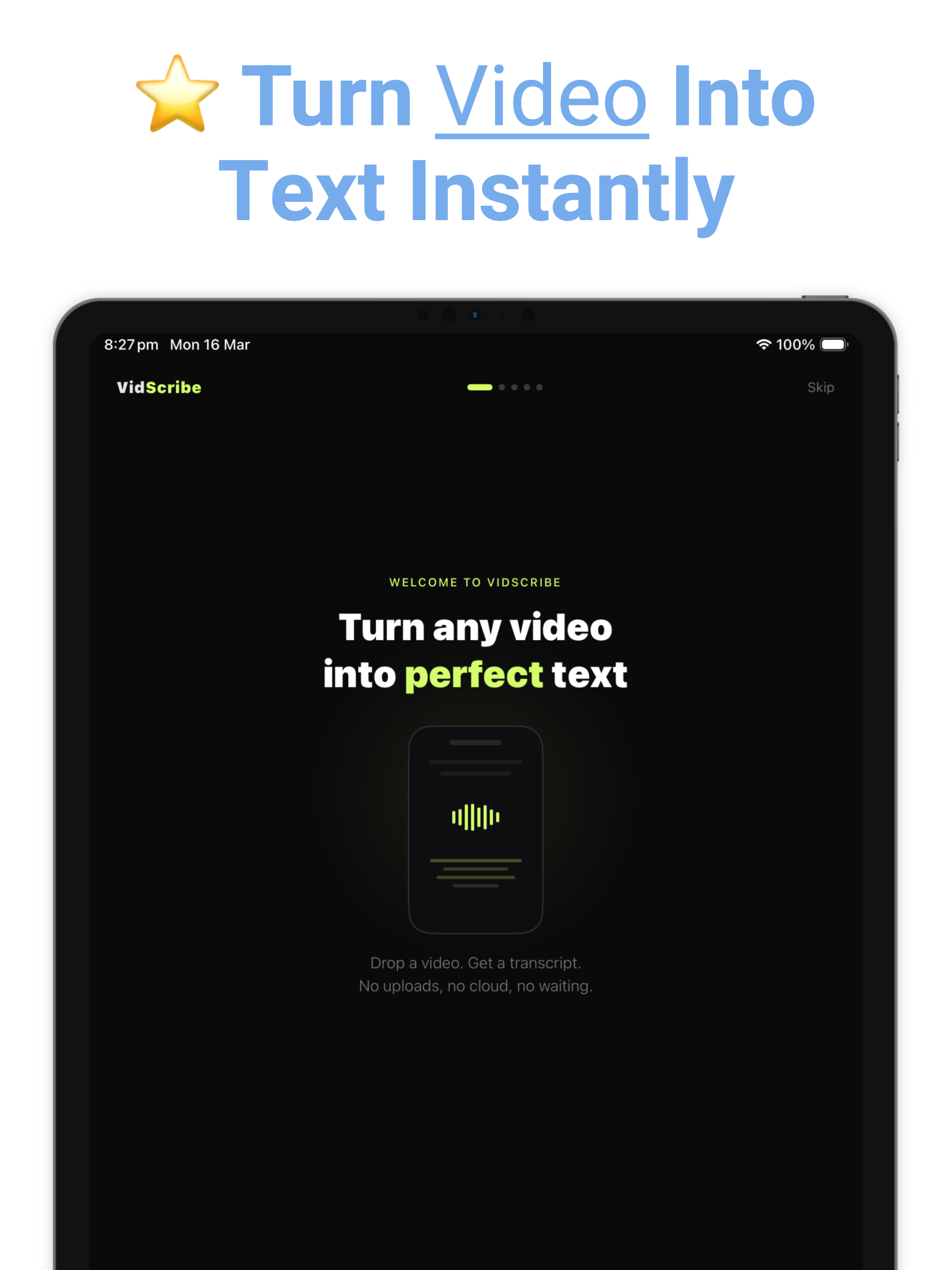 Video to Text Transcribe MP4 screenshot 6