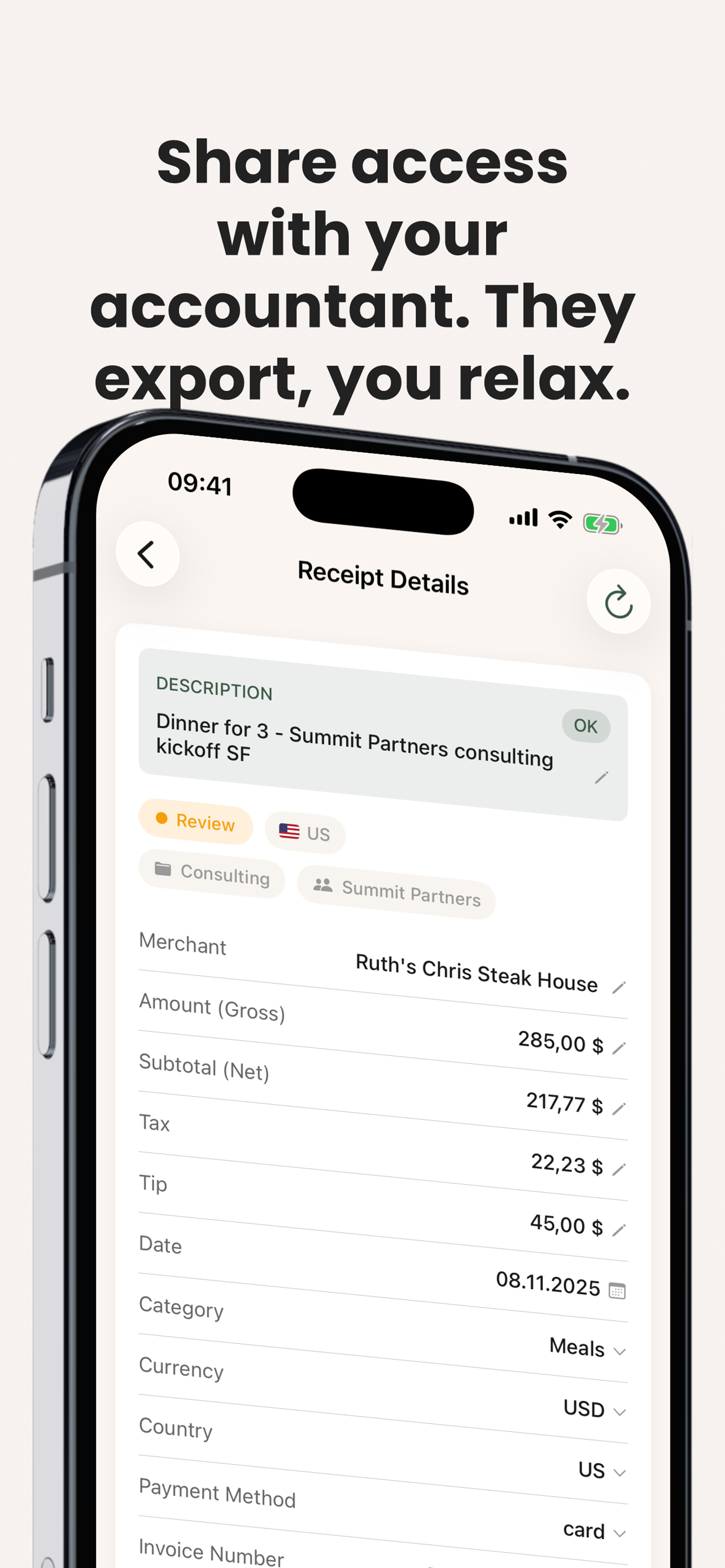 Bill.Dock - AI Expense Manager
