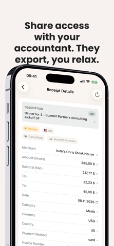 Bill.Dock - AI Expense Manager screenshot