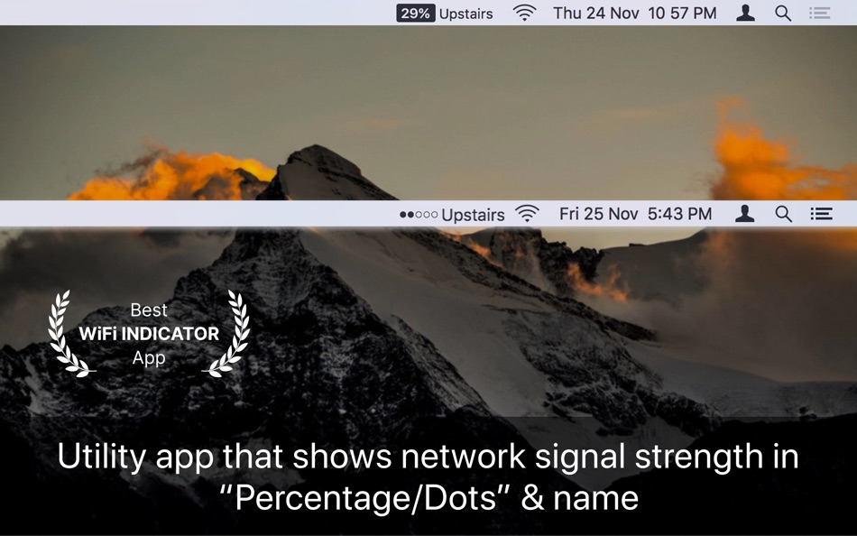 #4. WiFi Signal Strength: Wifiry (macOS) Podle: AppYogi Software