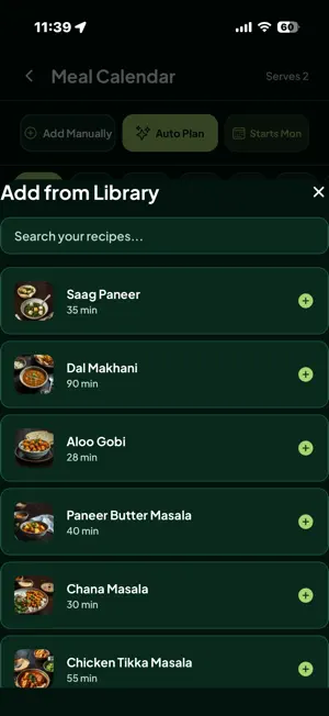 SpiceChef: Social Media import screenshot 4
