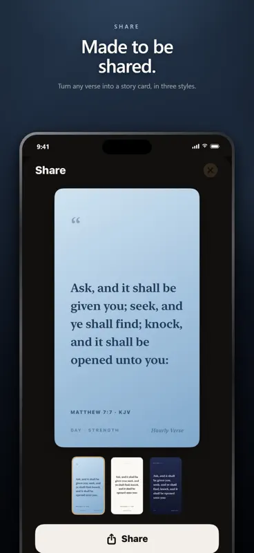 Hourly Verse — Bible Widget screenshot 2 of 6