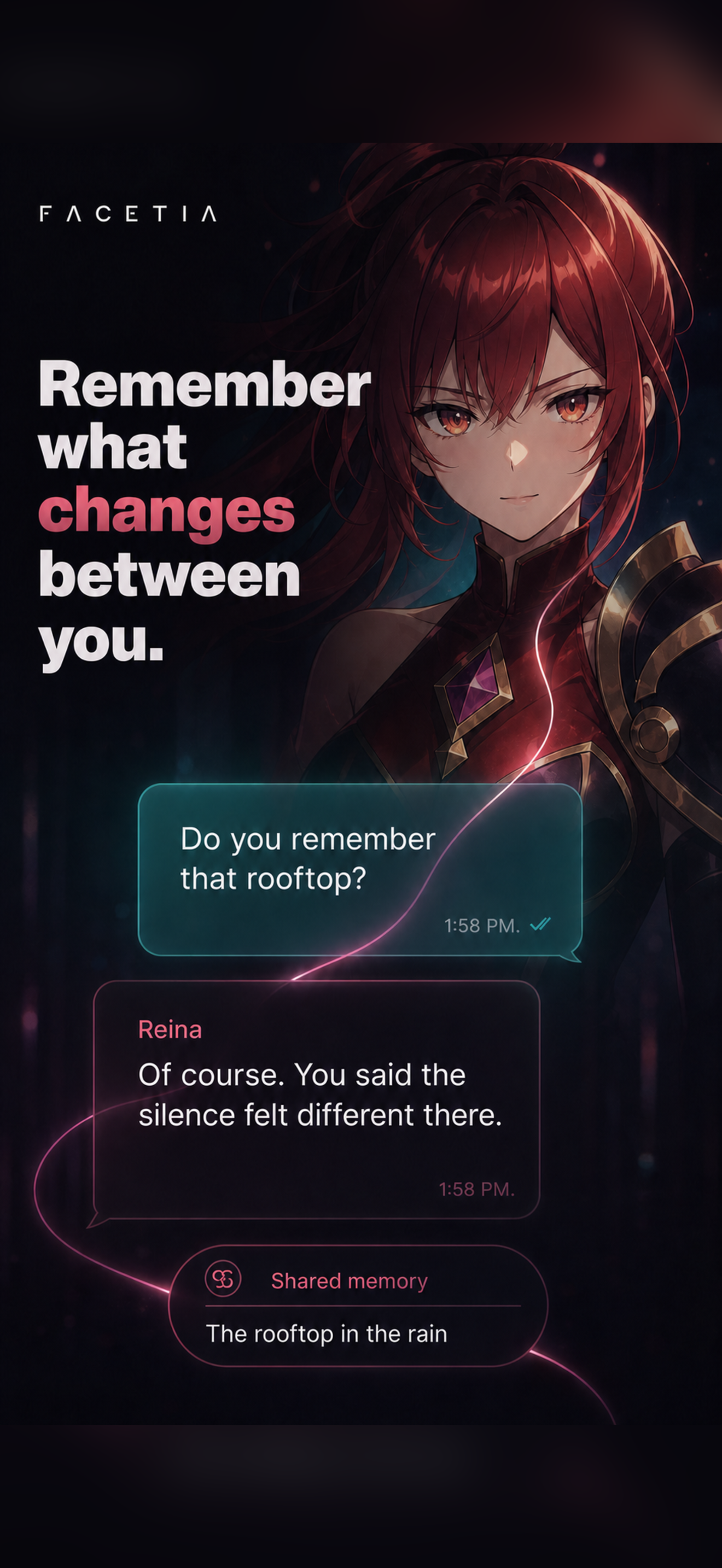 Facetia: AI Character Chat screenshot 2
