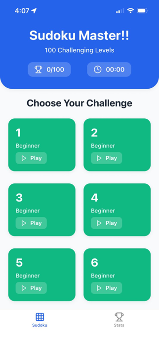 Sudoku Master!! Screenshot 2 of 4