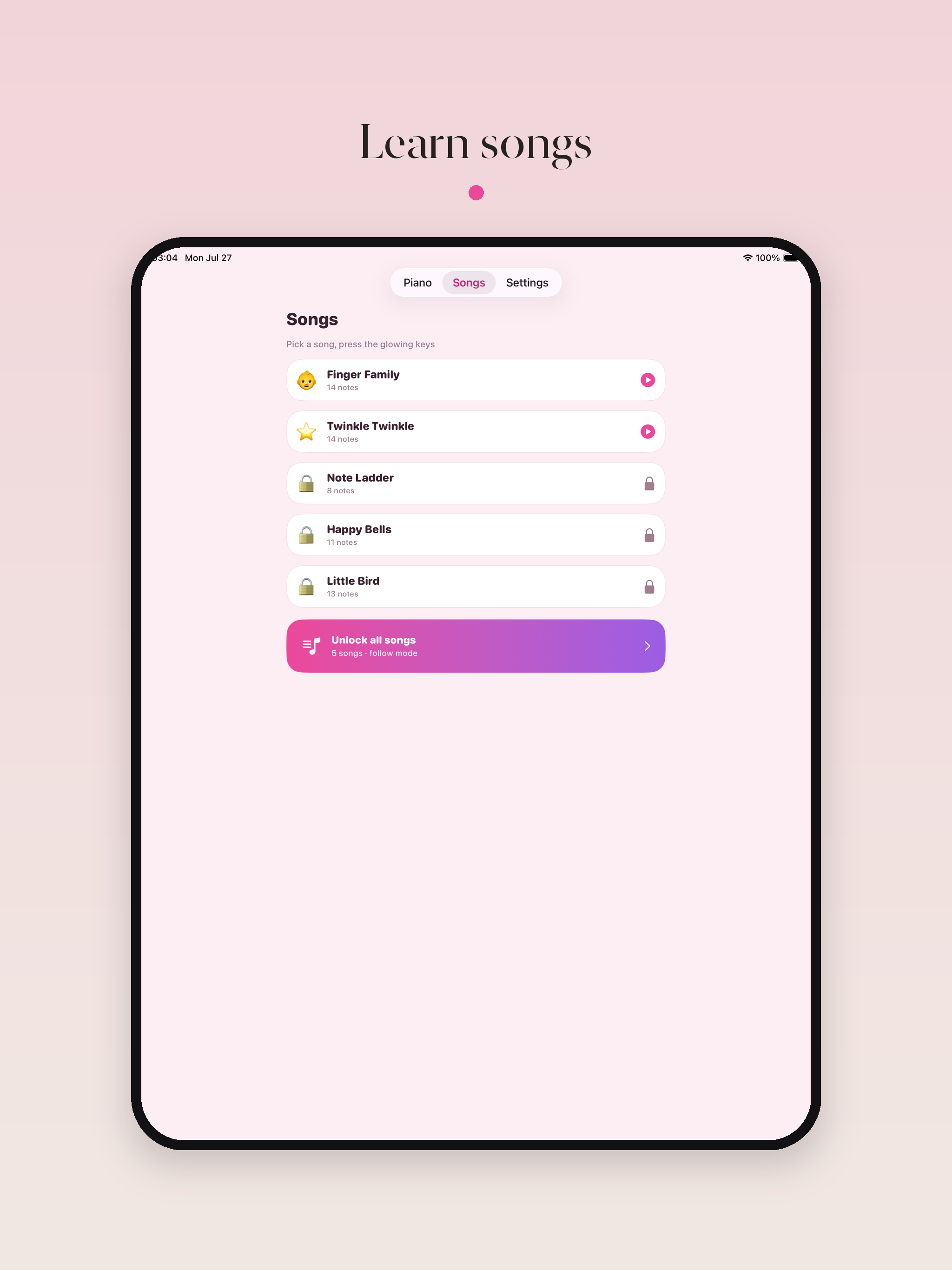 Mini Piano for Kids screenshot 5