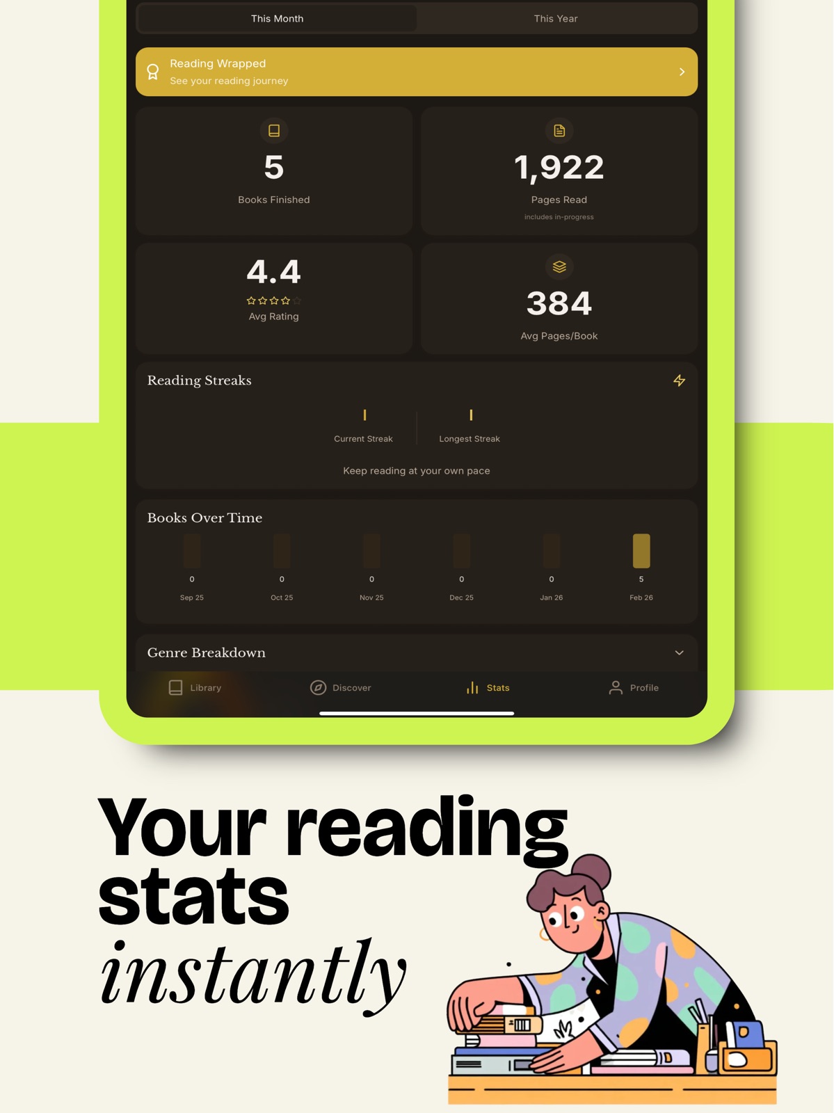 Chapterly: TBR Book Tracker ipad screenshot 4