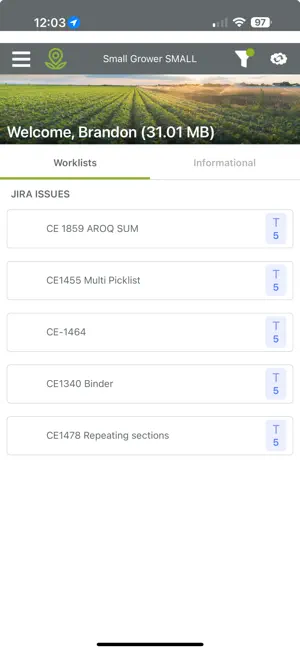 CropTrak - CT screenshot 1