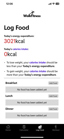 WalkFitness screenshot