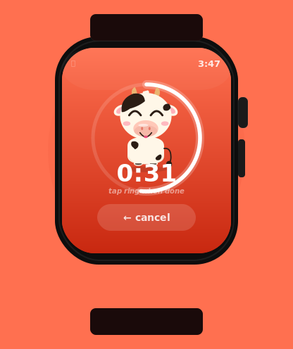 SuperMoo: Custom Move Reminder