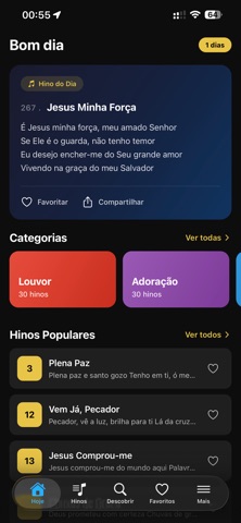 Harpa Cristã: Hinos e Áudio screenshot