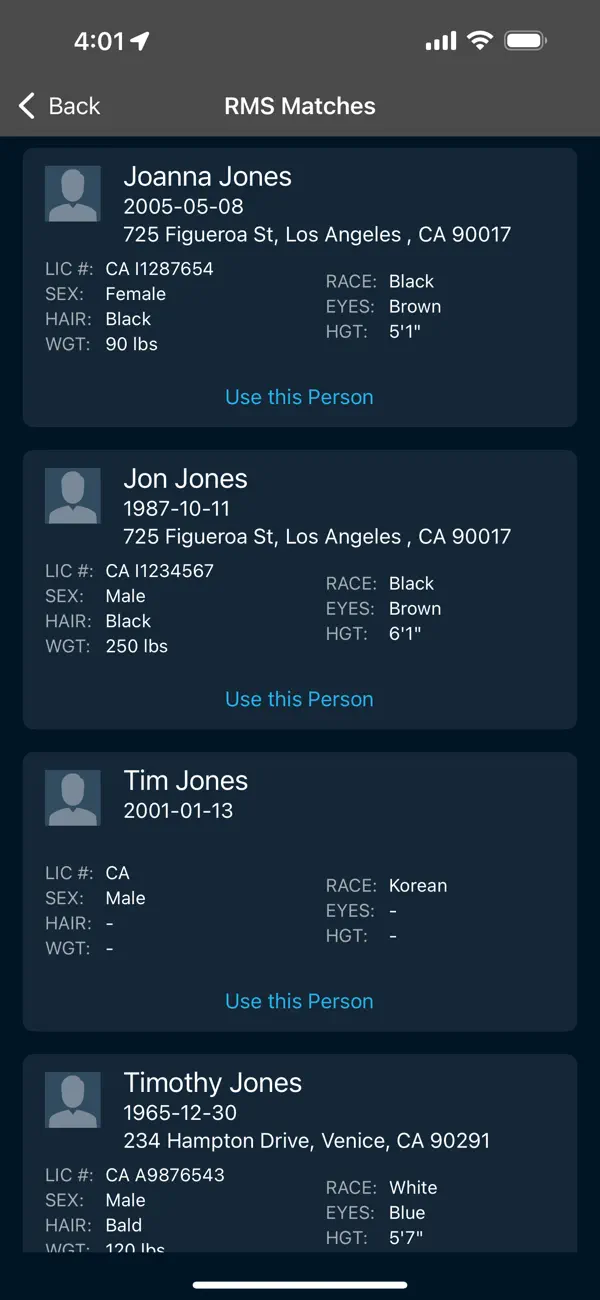 Screenshot #3 pour CommandCentral Responder