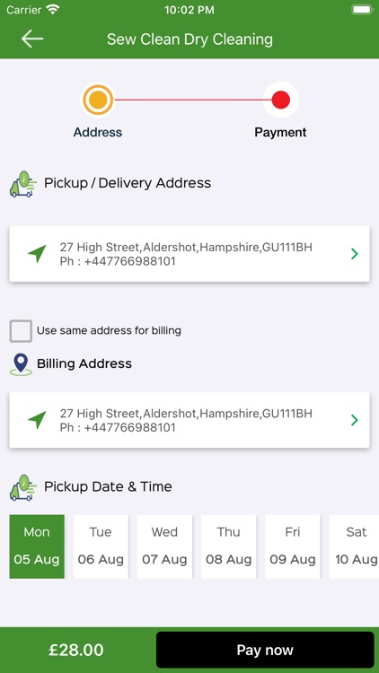 Sew Clean Dry Cleaning screenshot-4