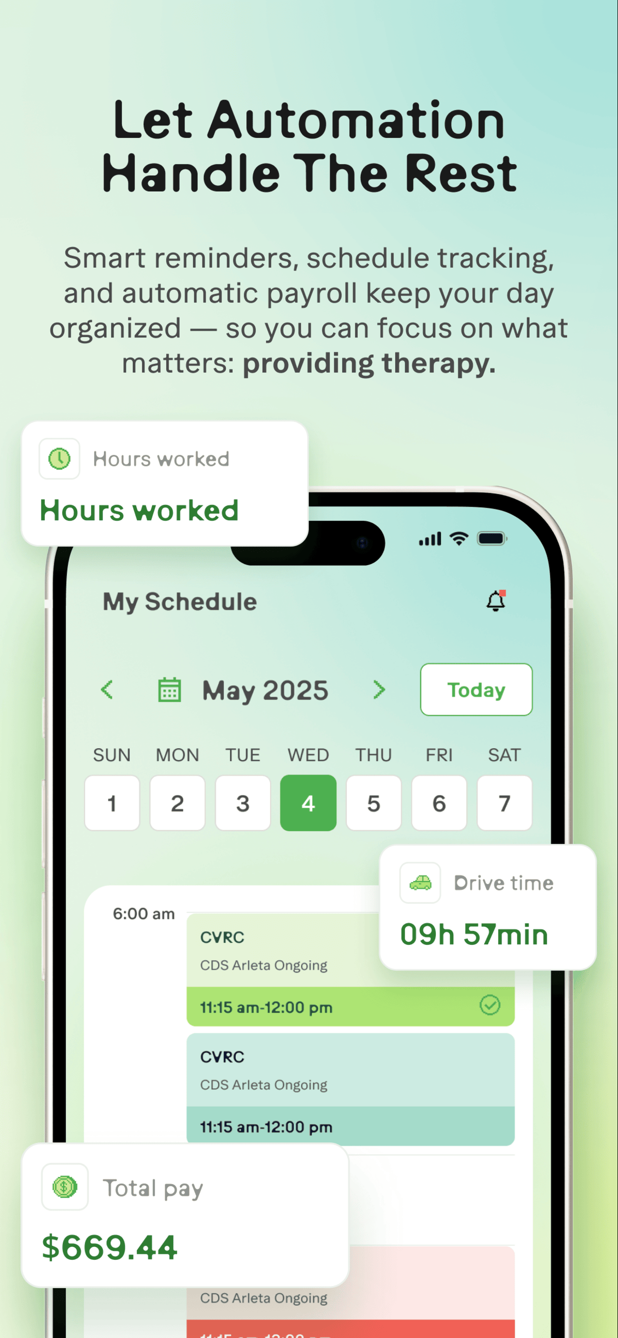 Therappy App screenshot 3