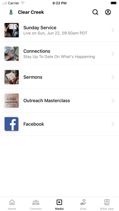 Screenshot 3 of Clear Creek Church App