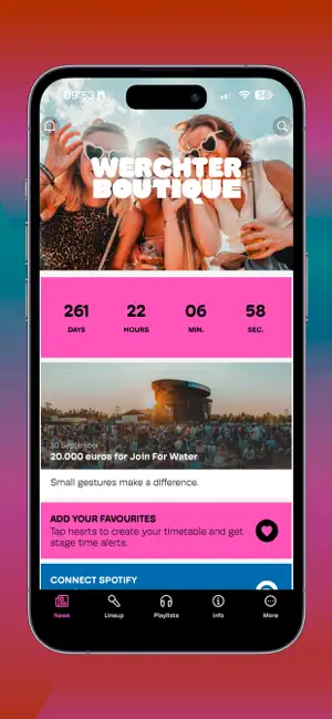 Werchter Boutique iPhone screenshot 2